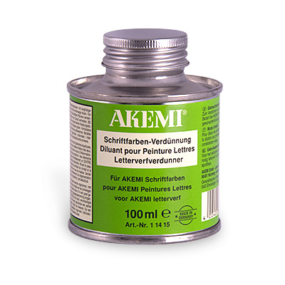 Akemi Schriftfarben-Verdünnung 