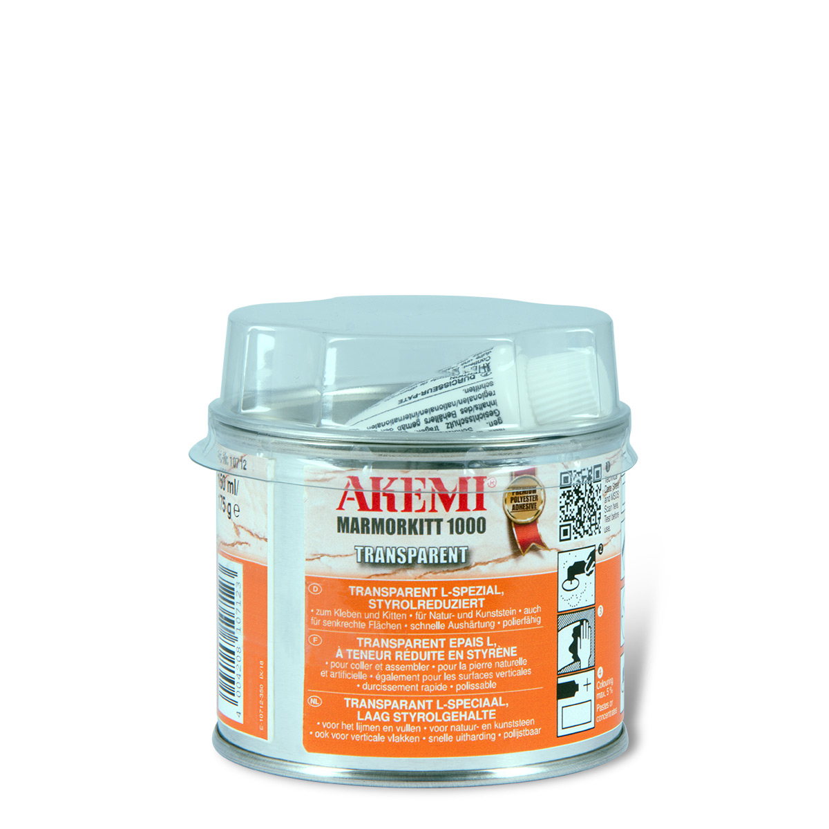 Akemi Marmorkitt 1000 Transparent L-Spezial