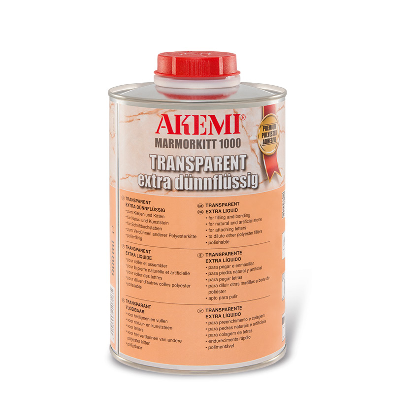 Akemi Marmorkitt 1000 Transparent extra dünnflüssig 