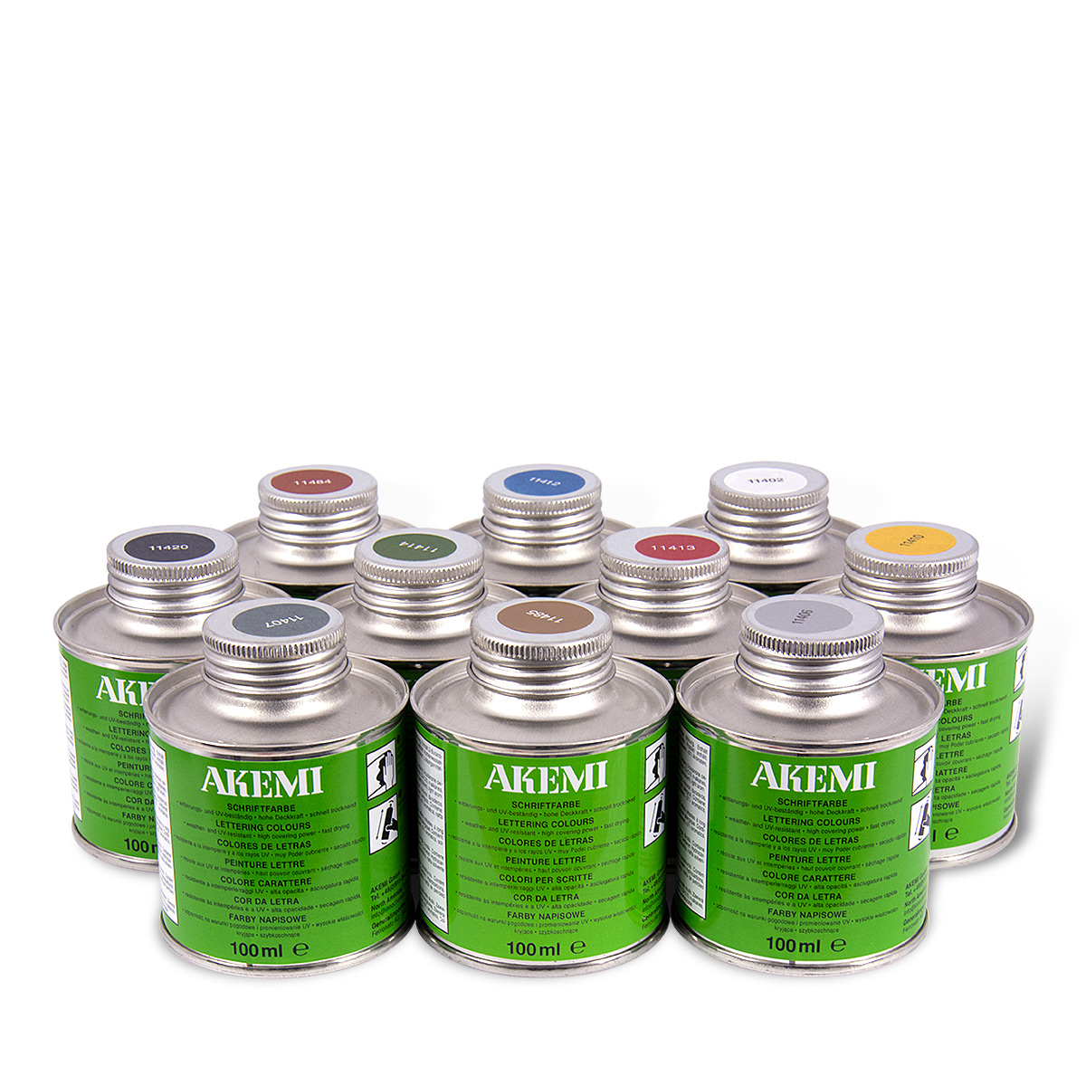 Akemi Schriftfarben Pinselware